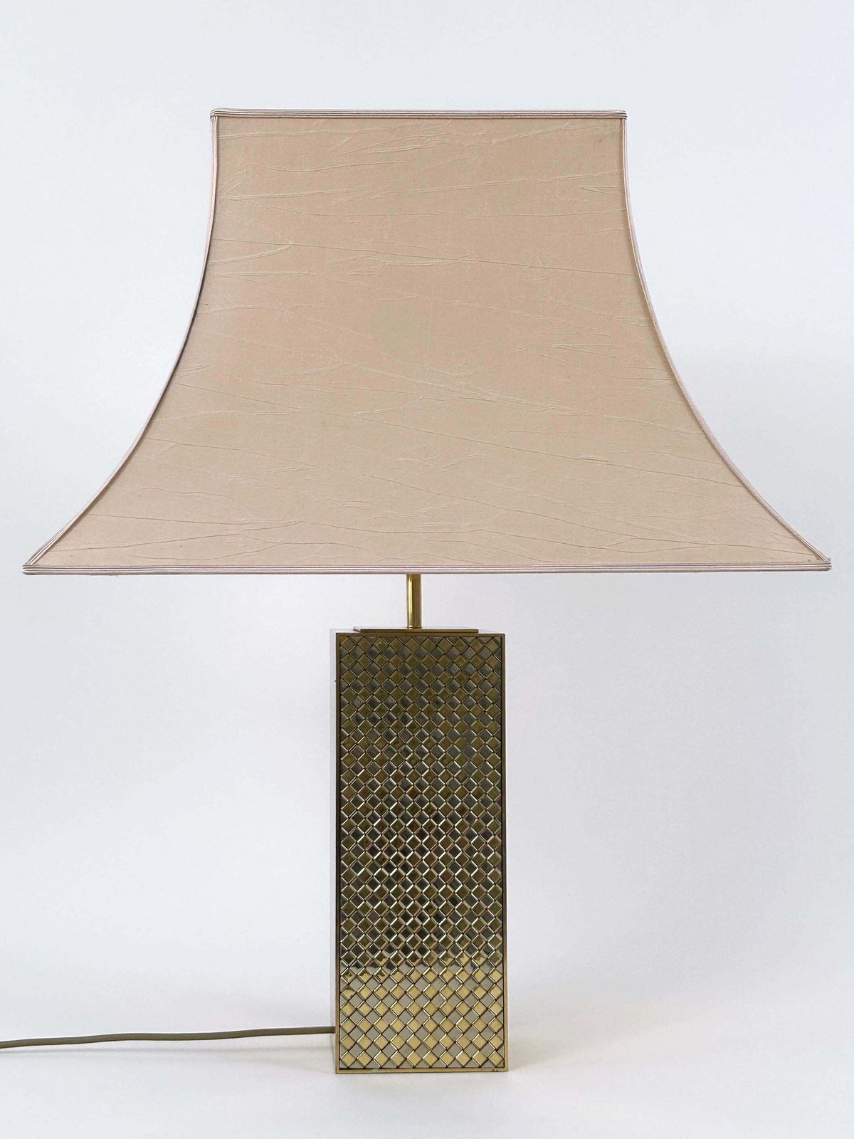 photo furniture Rare Monumental Mid Century Modern Table Lamp By Vereinigte Werkstätten Germany