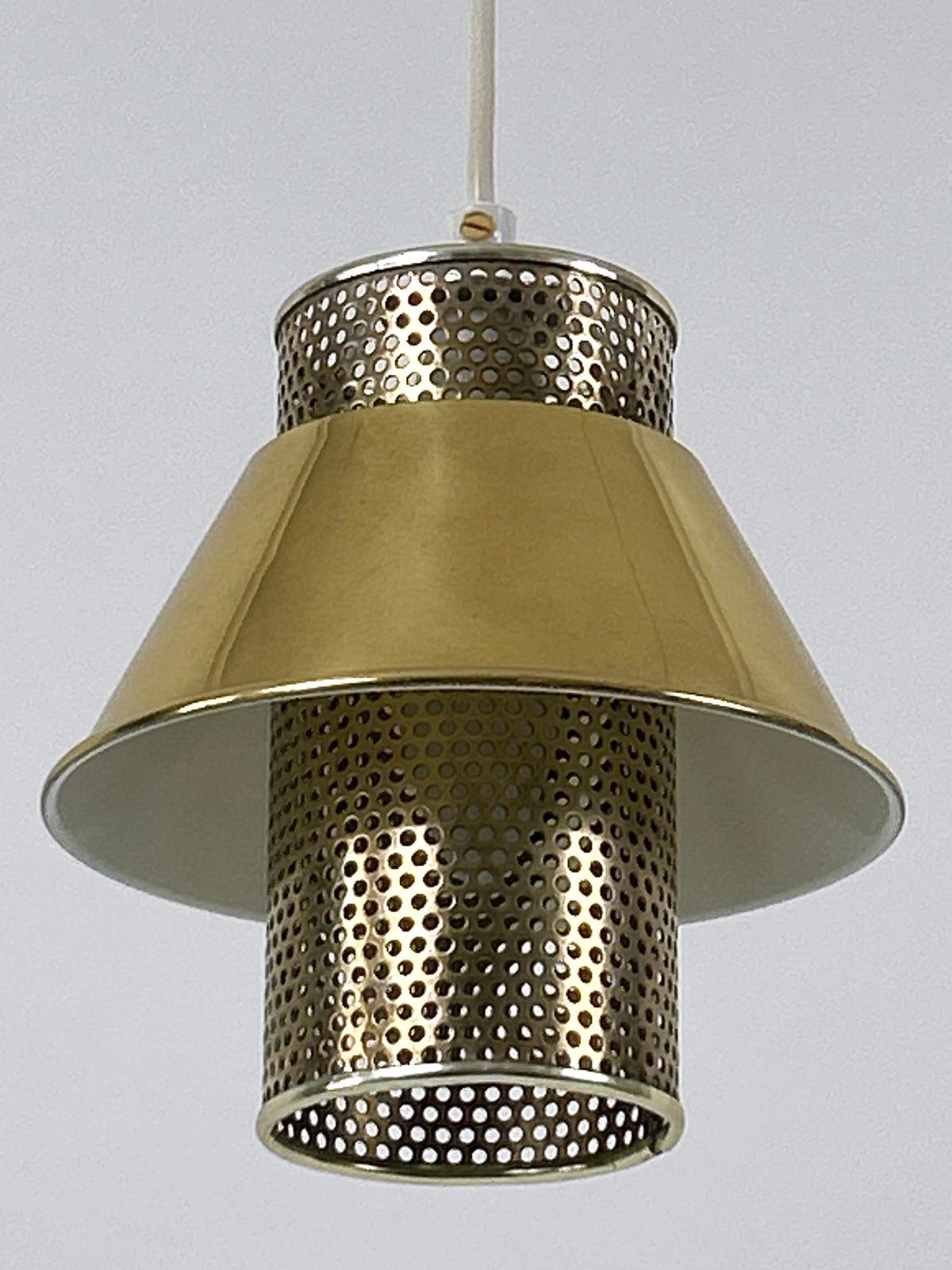 photo for sale Elegant Pendant Lamp T766 By Hans Agne Jakobsson For Ab Markaryd Sweden 1960s