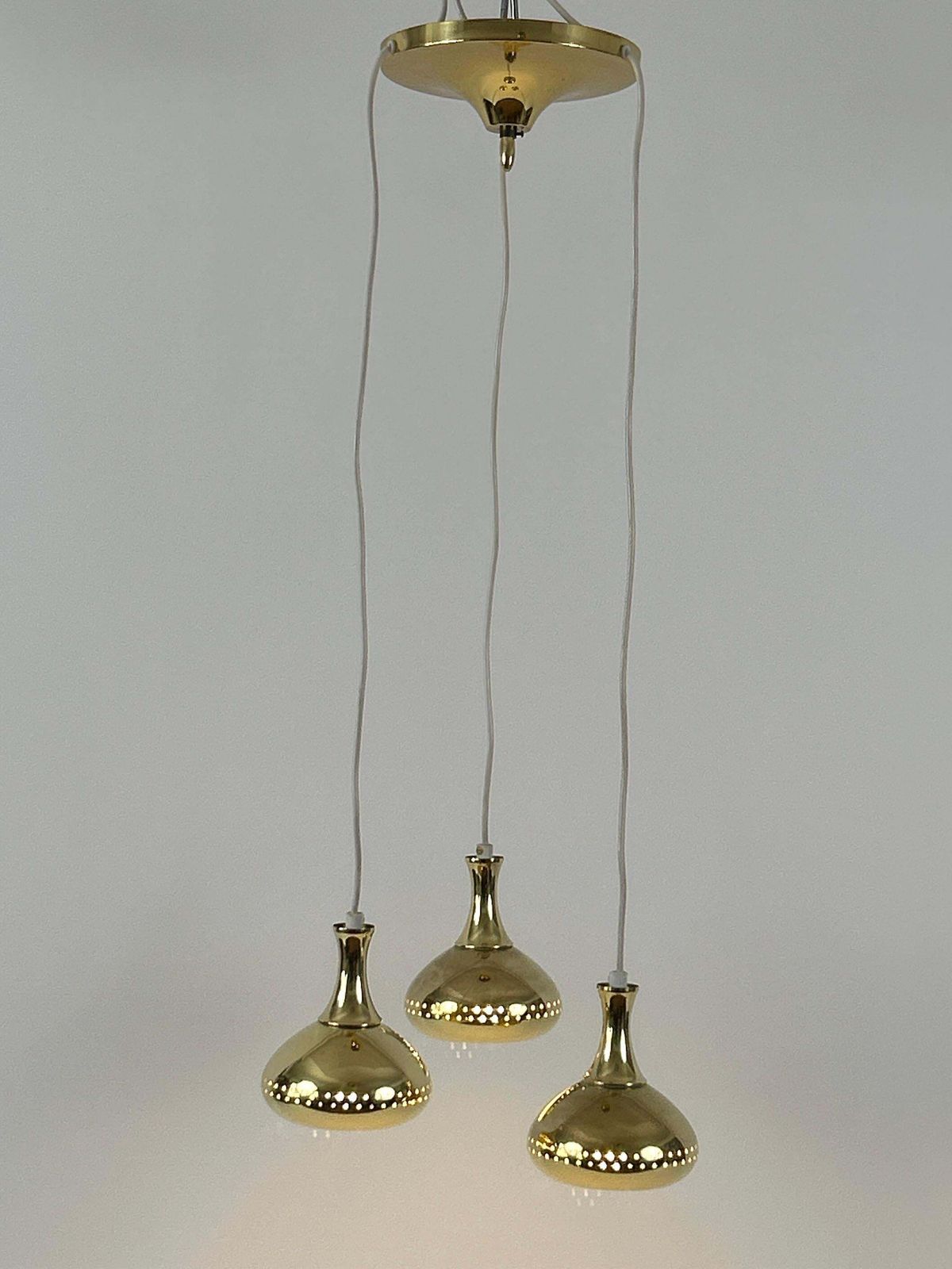 Rare Pendant Lamp Or Chandelier By Hans Agne Jakobsson For Ab Markaryd Sweden photo vinterior