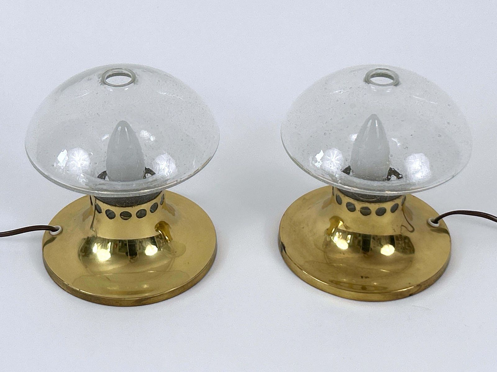 Set Of Two Lovely Mid Century Bedside Table Lamps By Falkenbergs Belysning 1950s photo 1758.0