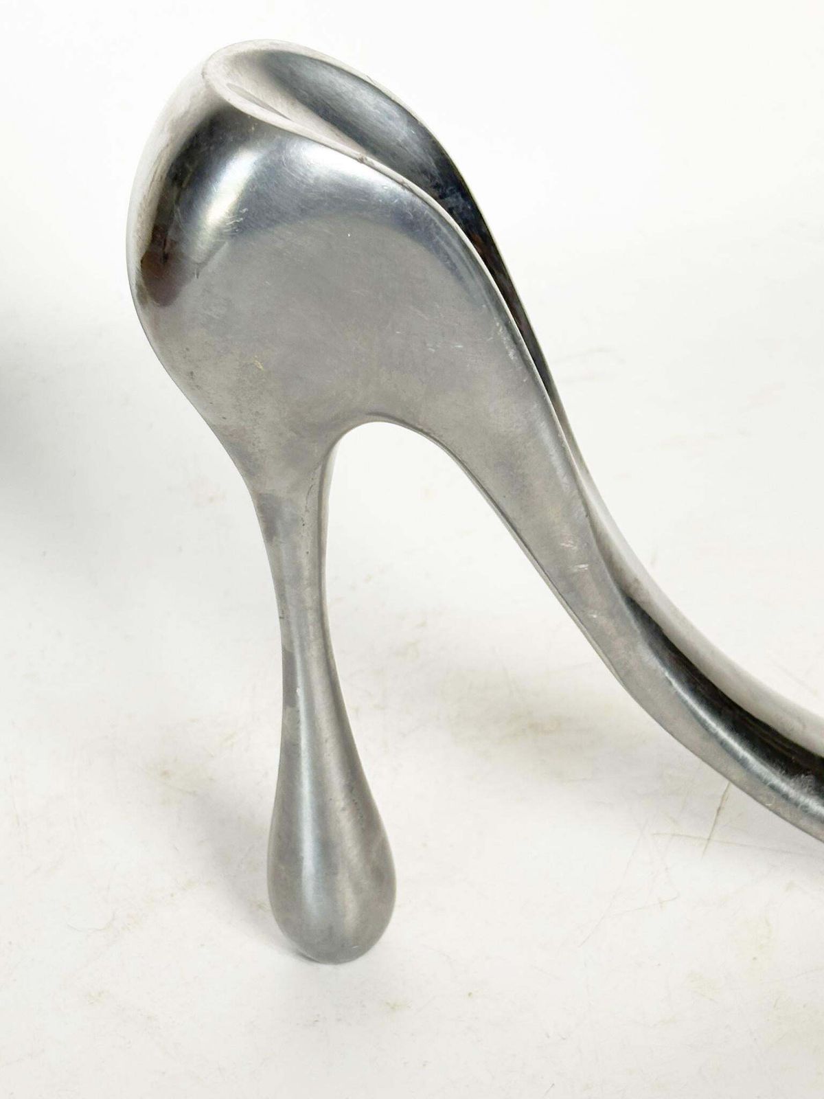 Shoehorn, Sculpture Form, Aluminum, France, 1970 photo Art