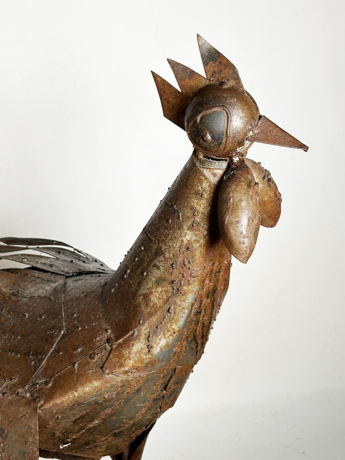 Metal Rooster, France, 1950 photo for sale