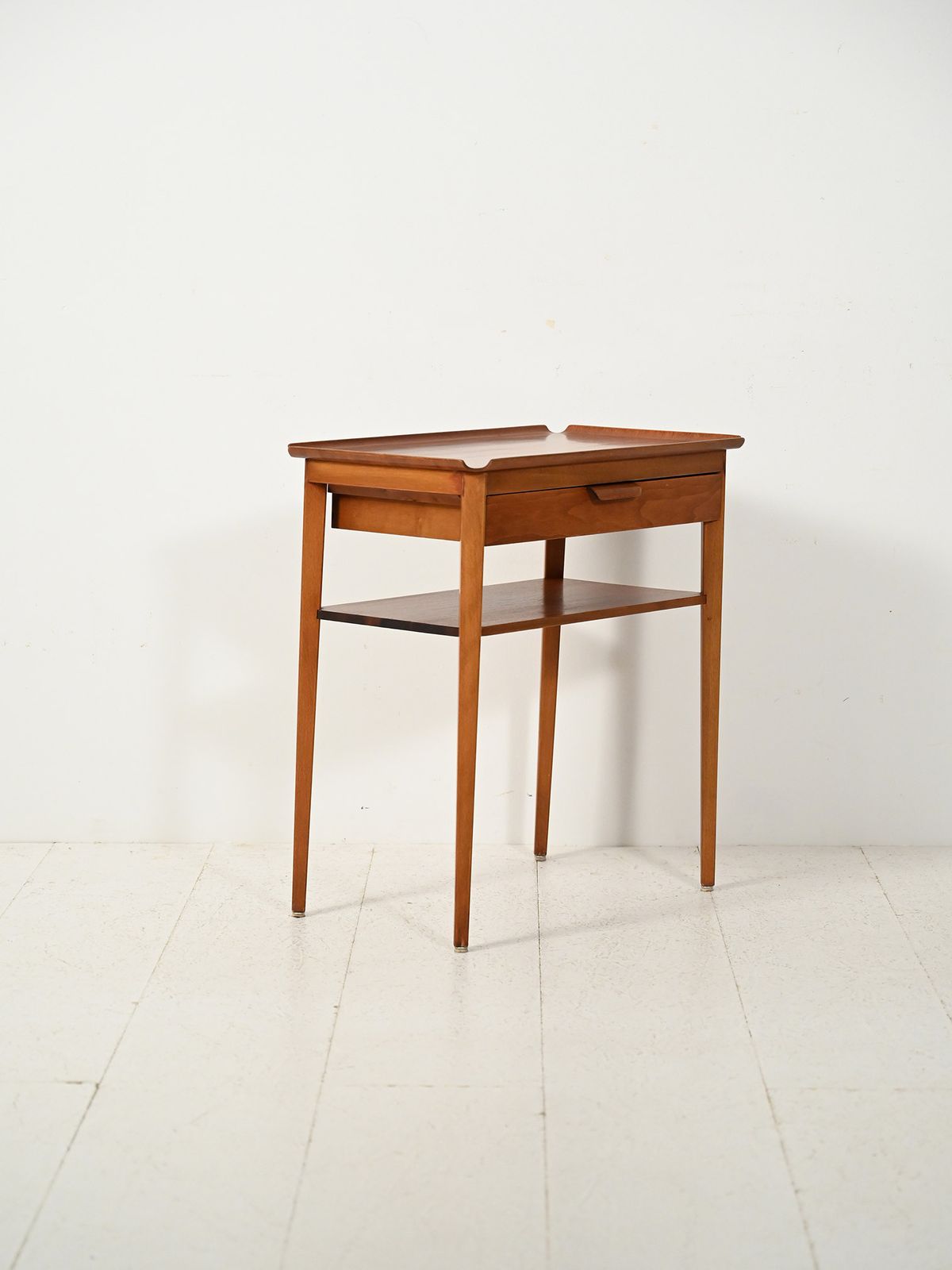 Scandinavian Teak Bedside Table By Bertil Fridhagen photo for sale