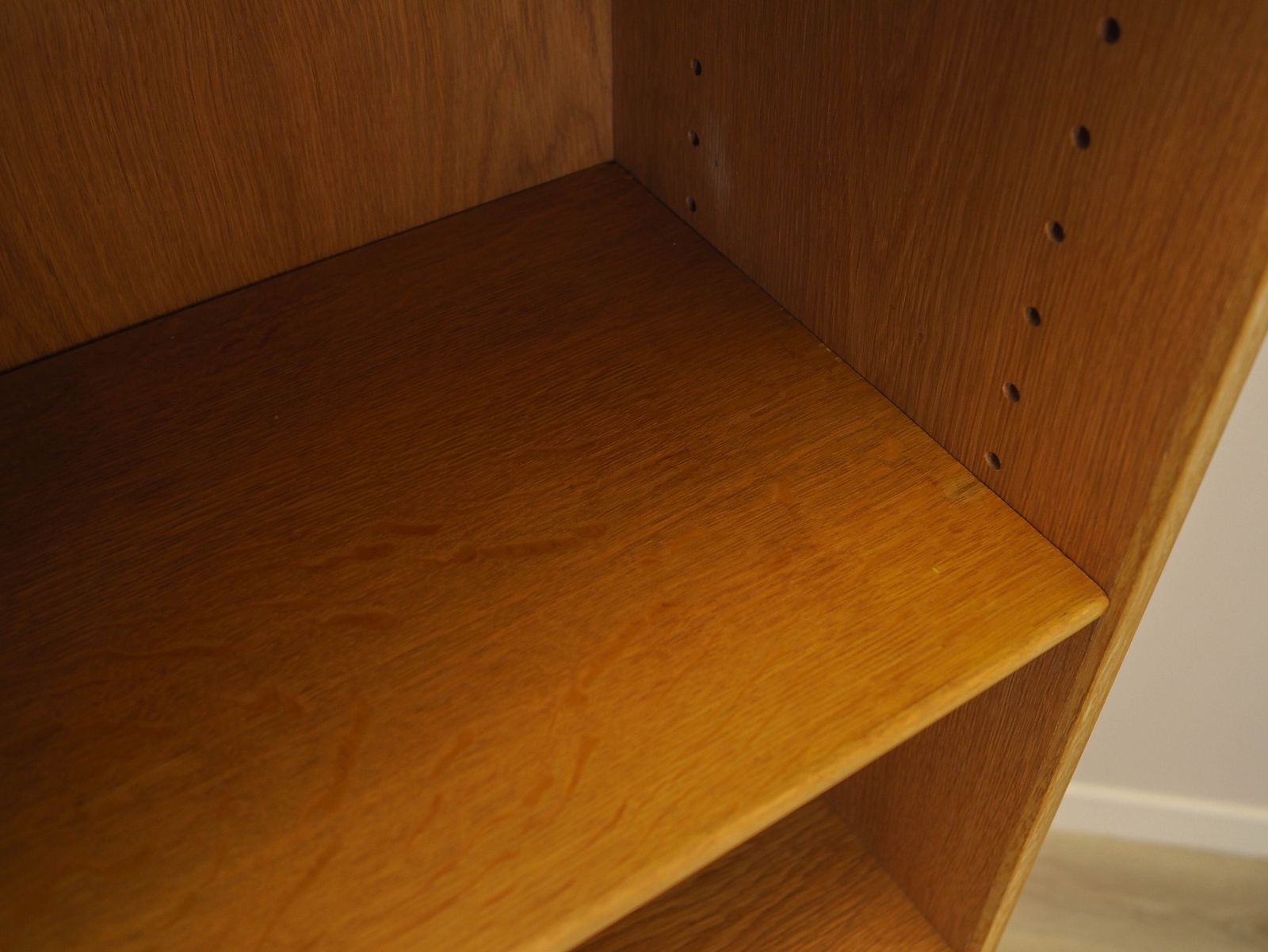 Ash Wood Bookcase, Danish Design, 1960s, Designer: Børge Mogensen photo vintage