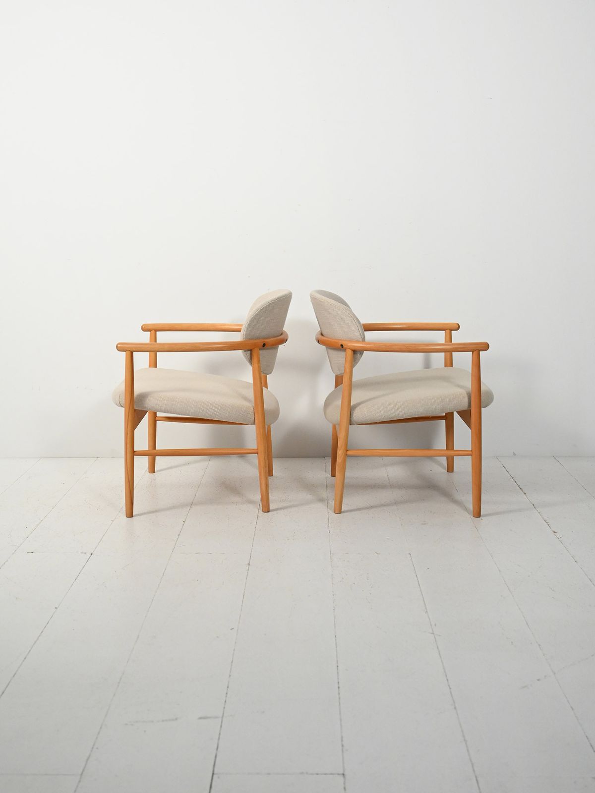 Pair Of “Pluto” Armchairs By Alf Svensson