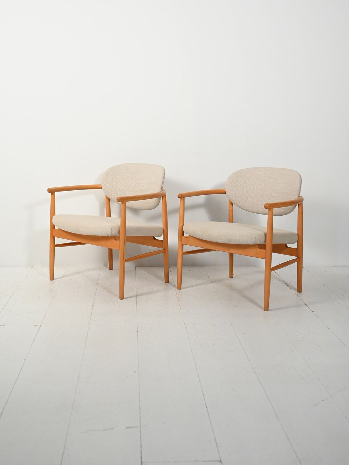 Pair Of “Pluto” Armchairs By Alf Svensson photo for sale