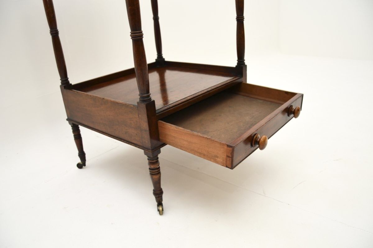 Antique Georgian Period Mahogany Buffet Stand photo buy