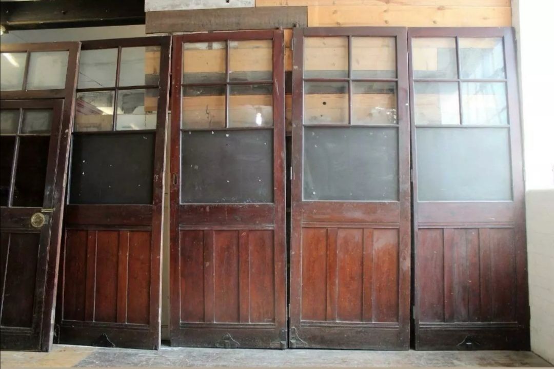 A Set Of Six Old School Room Dividers/Partitions. Made From Pitch Pine. Circa 1880. photo buy