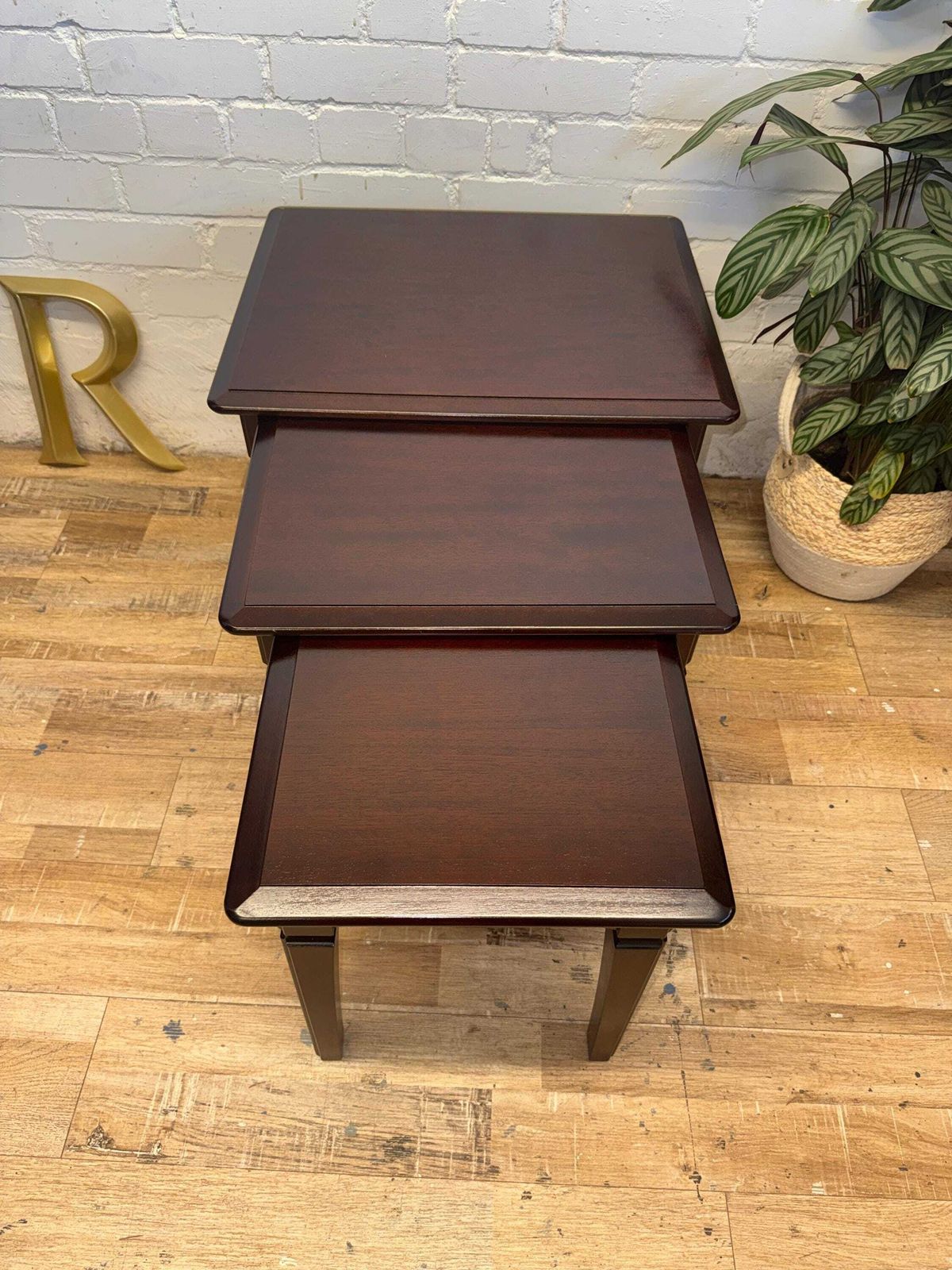 photo furniture Stag Minstrel Nest Of Tables, 1990s