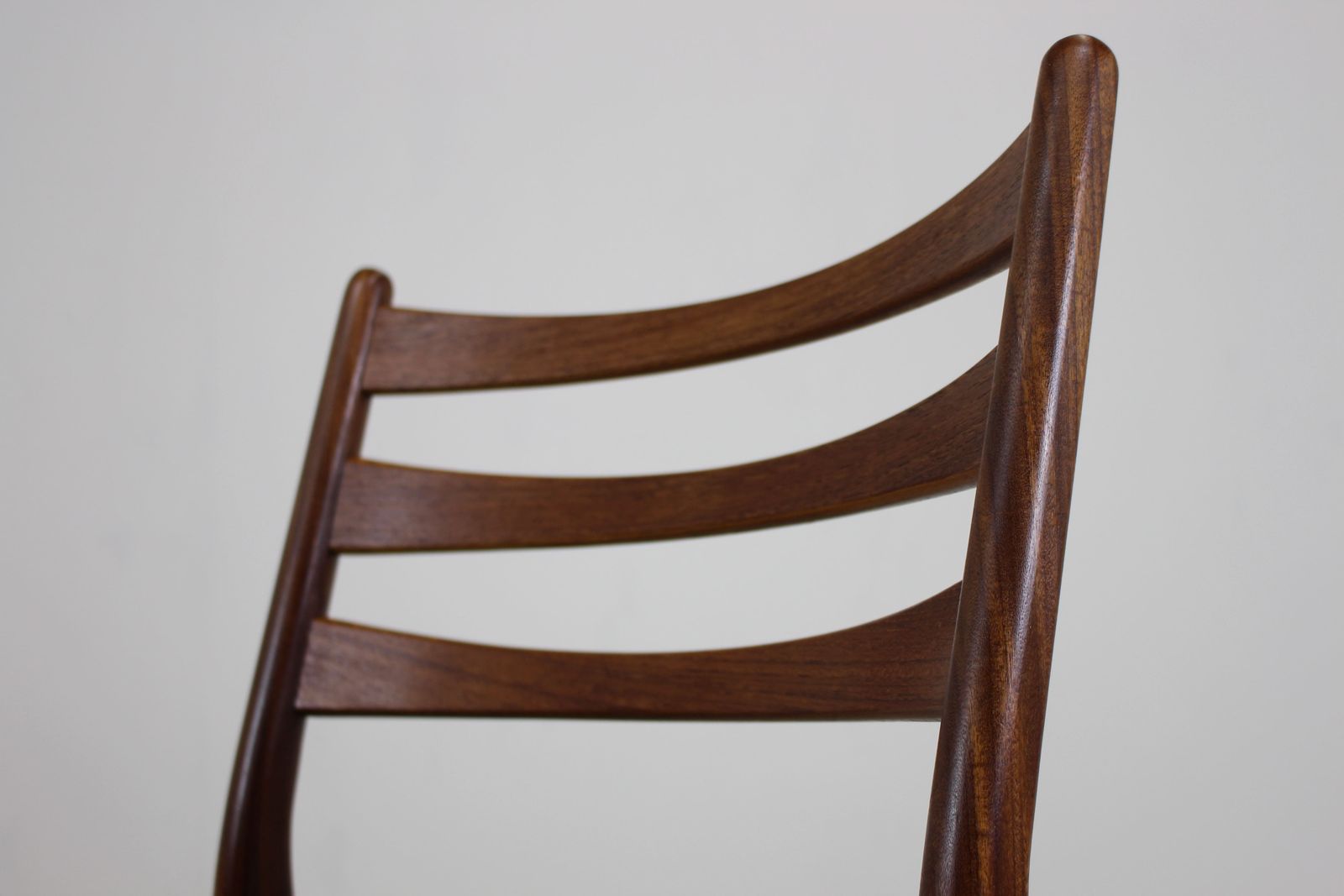 Set Of 6 Danish Teak Dining Chairs New Upholstery photo Furniture