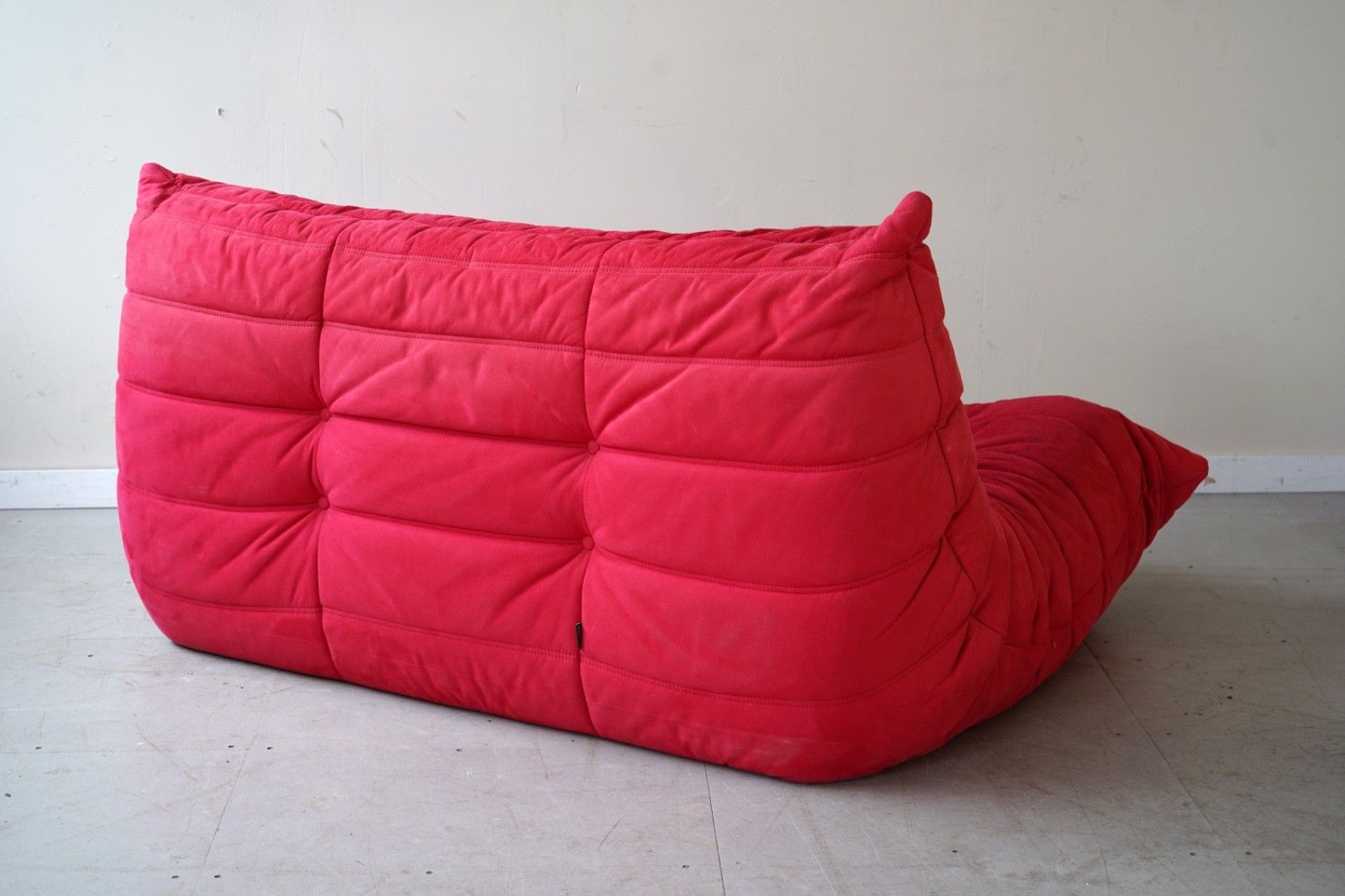 Vintage Togo Set Ligne Roset Two Sofas And Footstools photo vintage