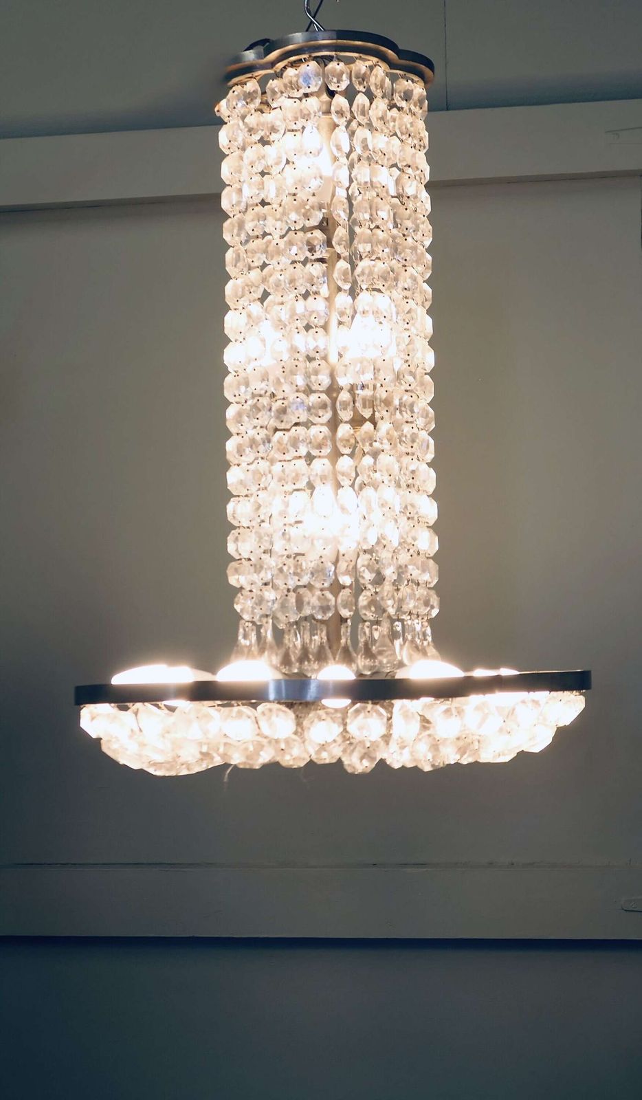 Very Large French Empire Style Art Deco Chandelier This Is An Amazing Piece photo Lighting