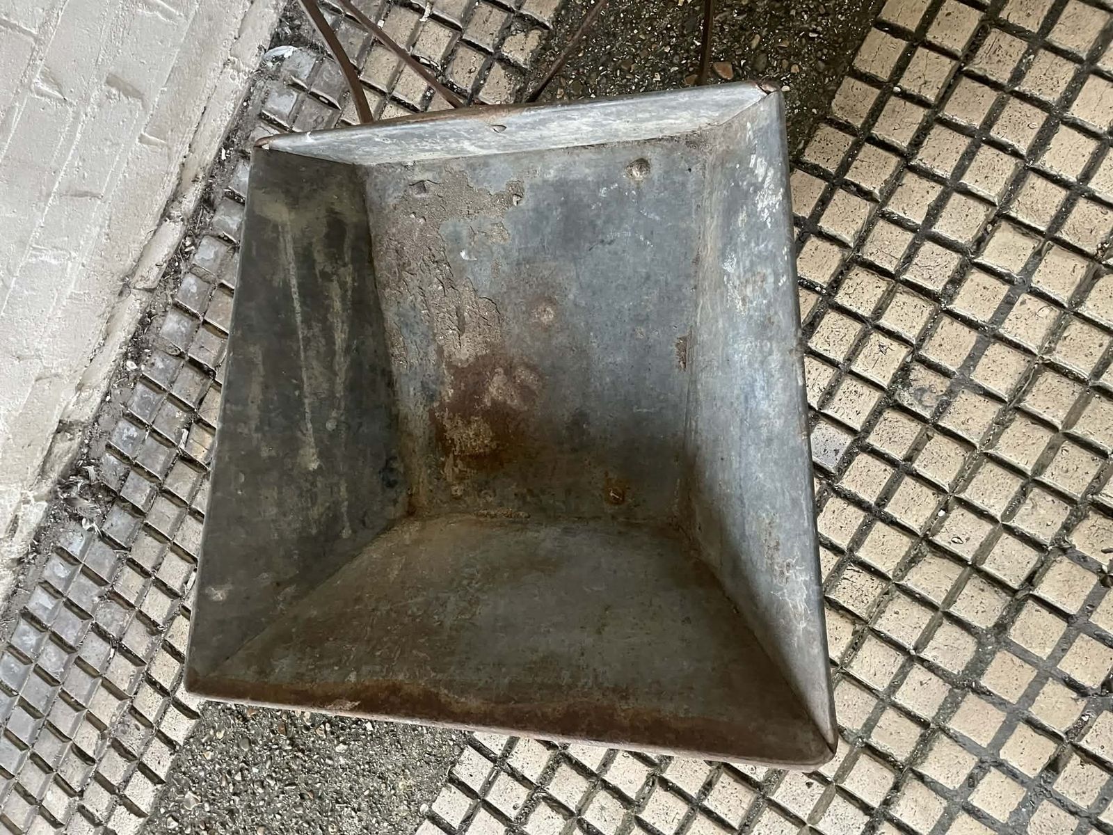 Vintage Galvanised Childs Garden Wheelbarrow photo buy