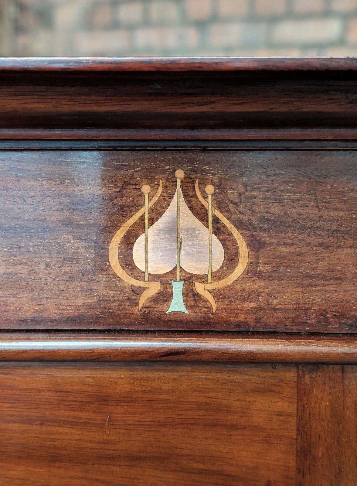 Antique Display Cabinet (Delivery Available) Art Nouveau Shapland & Petter photo vinterior