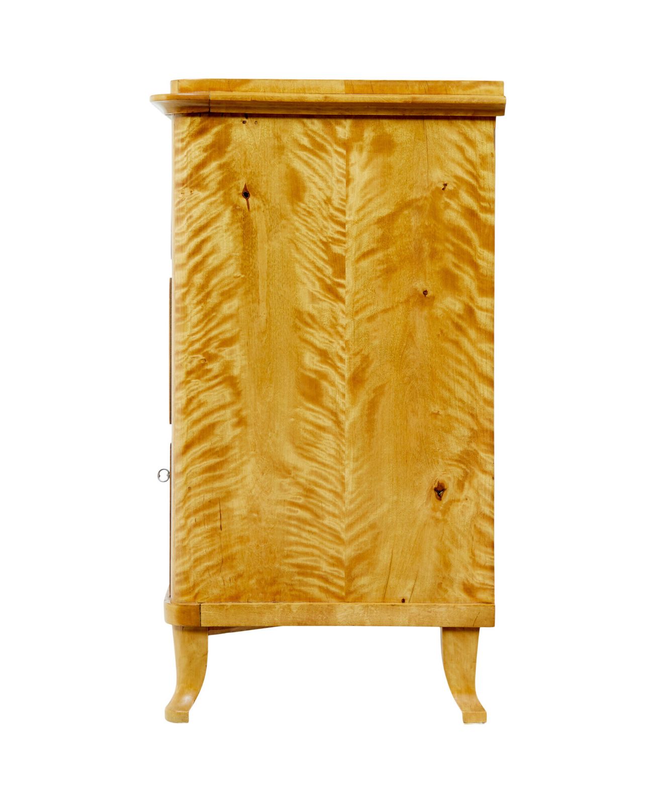 19th Century Swedish Birch 3 Drawer Chest. photo Furniture