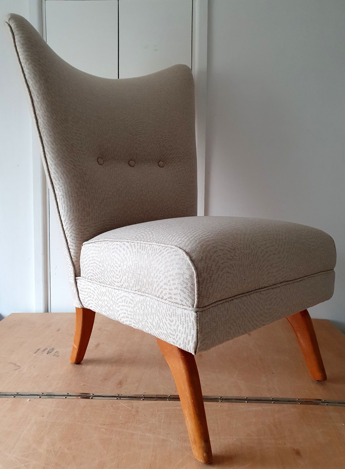 Howard Keith Encore Chair In Bute Wool. photo furniture