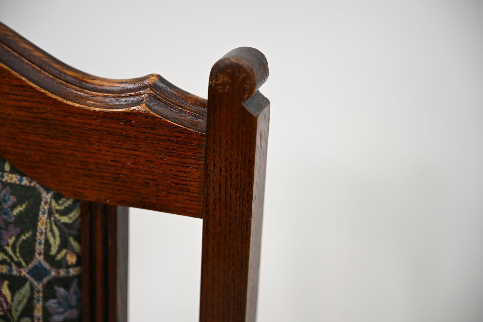 photo buy 6 Old Charm Dining Chairs Oak Frame Tudor Brown Widford Green Free Uk Delivery