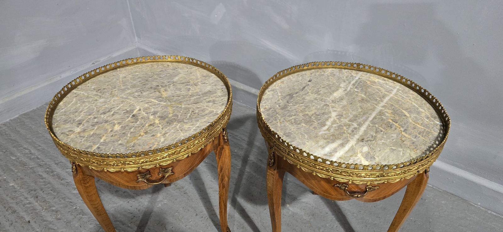 Super Pair French Kingwood Lamp Tables photo 1295.0