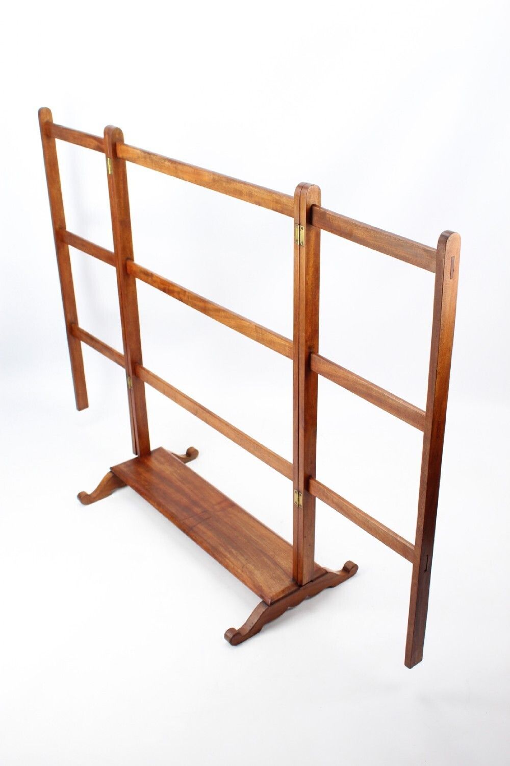 Victorian Mahogany Folding Cheval Towel Rail photo buy