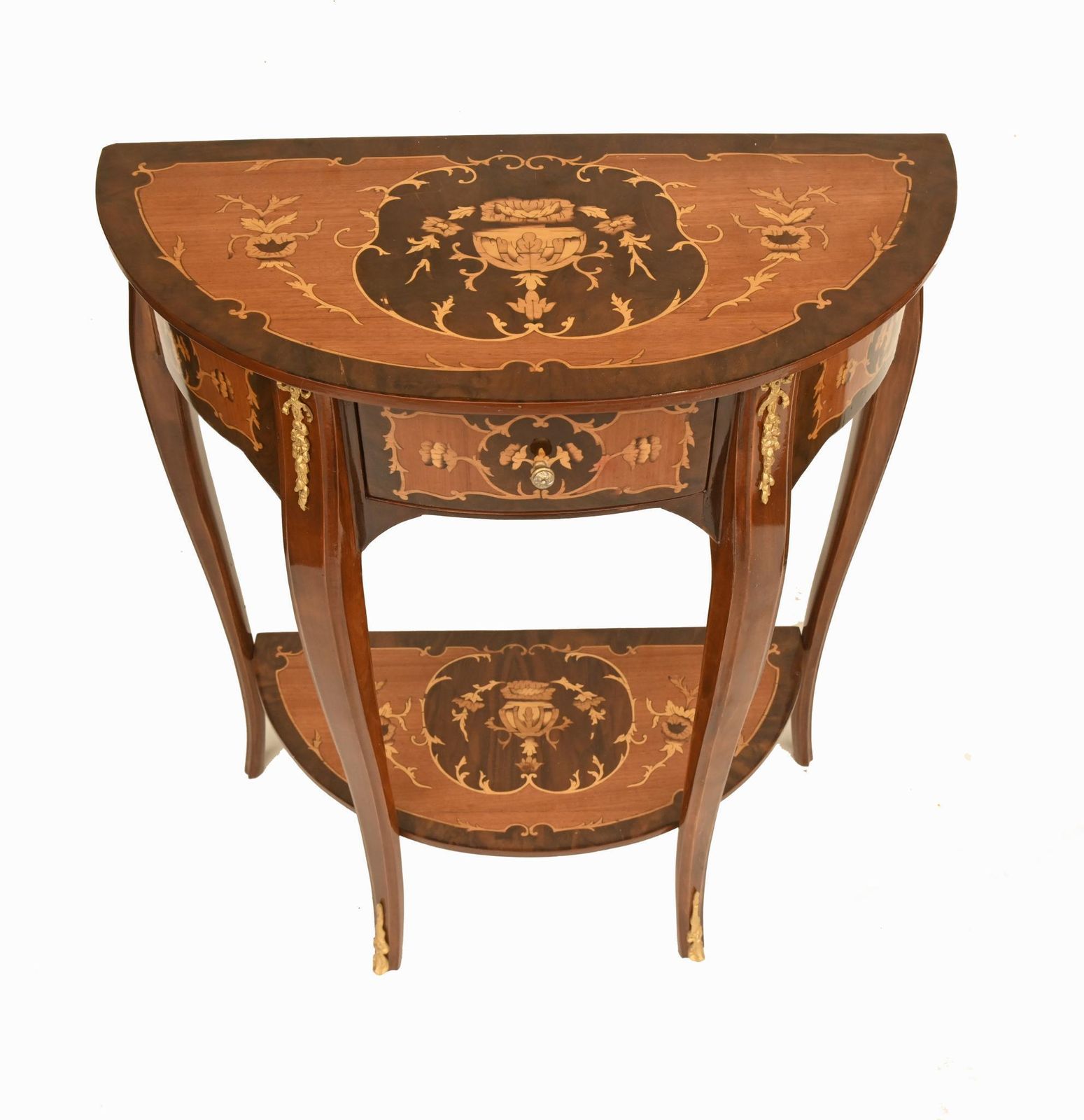 Pair French Console Tables Louis XVI Revival Side photo 1100.0