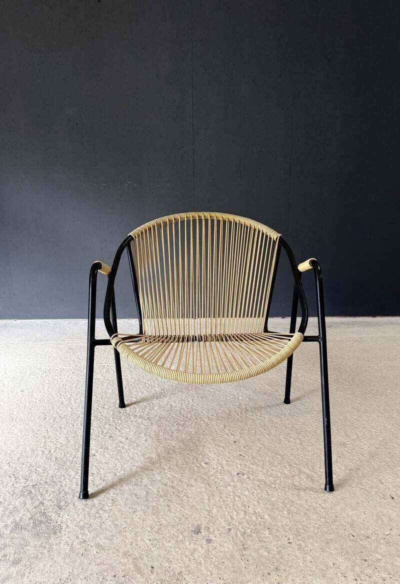 Midcentury Design Spaghetti Armchair By Torck, Belgium 1950's photo Furniture