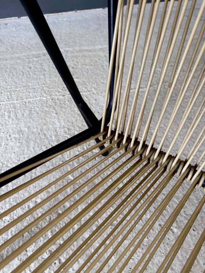 photo vinterior Midcentury Design Spaghetti Armchair By Torck, Belgium 1950's