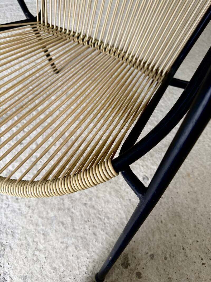 photo buy Mid Century Design Spaghetti Fauteuil Van Torck, België, Ca. Jaren 1950