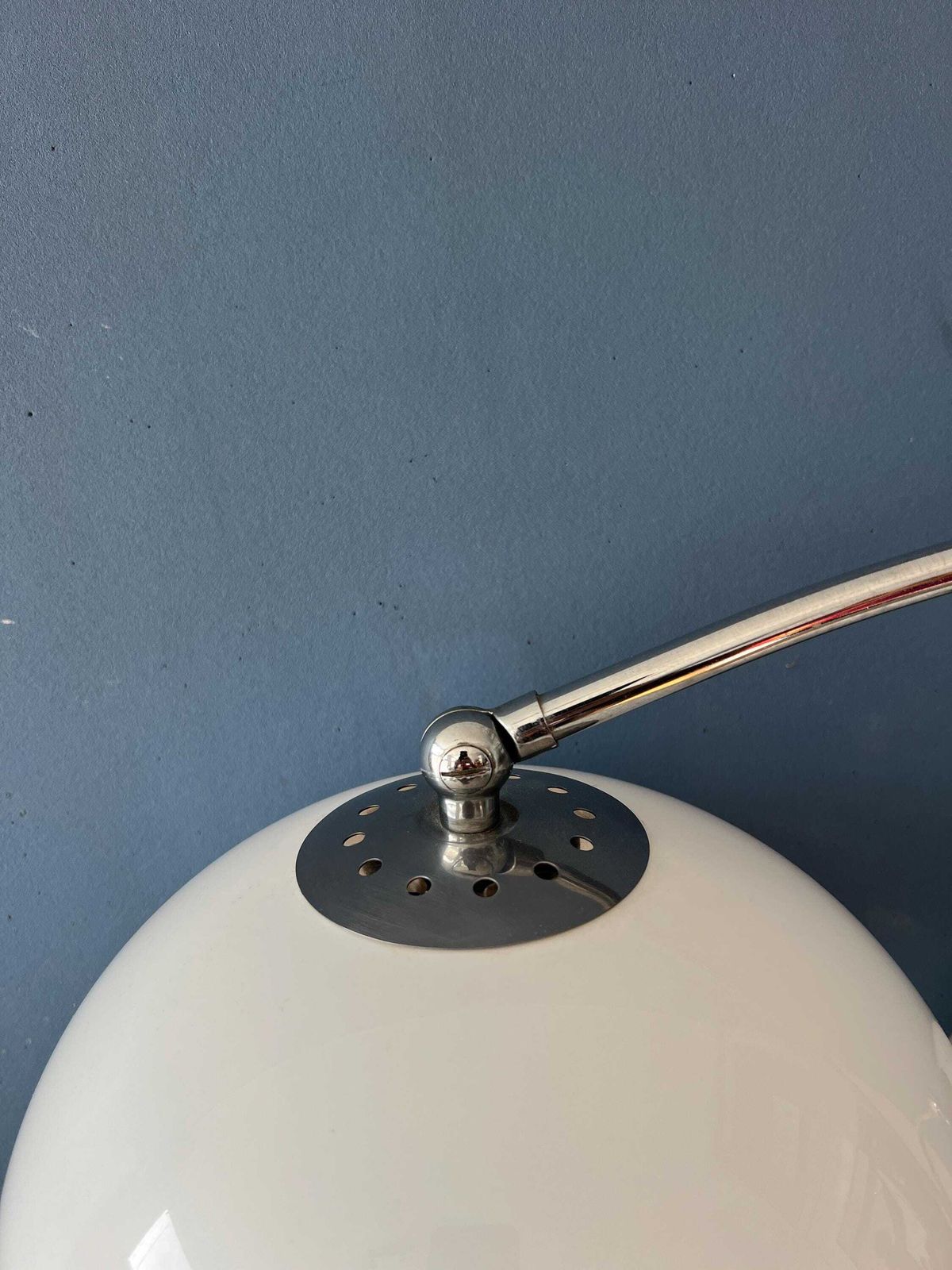 photo vinterior Witte Dijkstra Dubbele Boog Space Age Paddenstoellamp