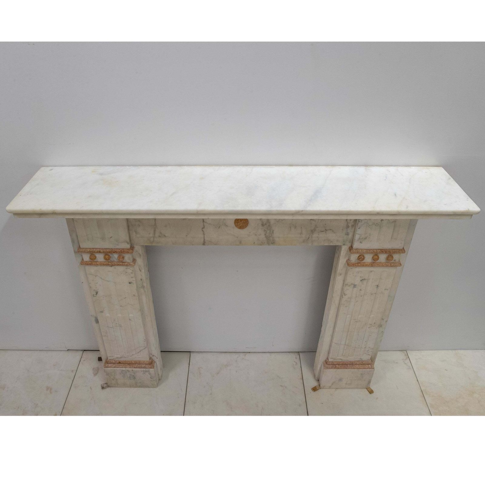 Antique Edwardian Marble Chimneypiece photo buy