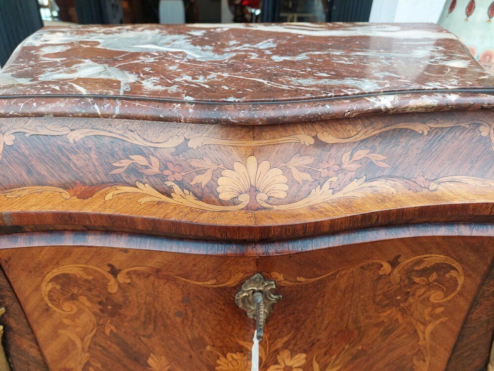 19thc French Marquetry Secrataire A Abattant photo for sale