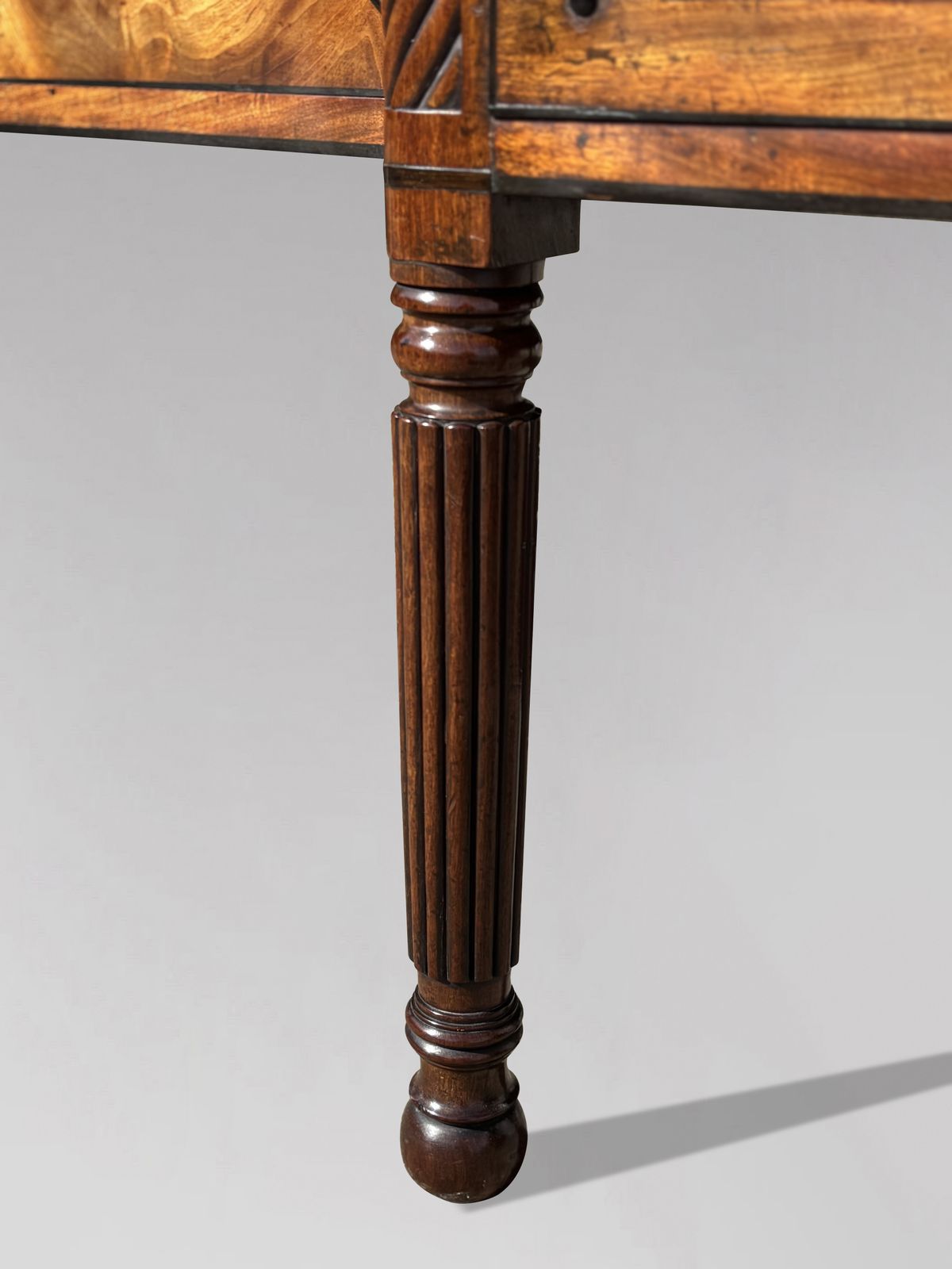 Furniture Early 19th Century George IV Period Mahogany & Ebony Inlay Sideboard photo