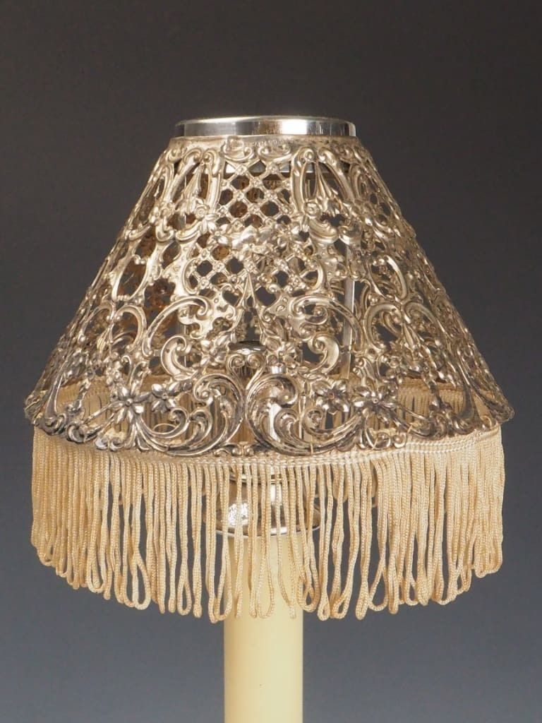 Antique Gorham & Martin Hall Silver Plated Candle Holders – Neoclassical Lamps (C.1875–1890) photo furniture
