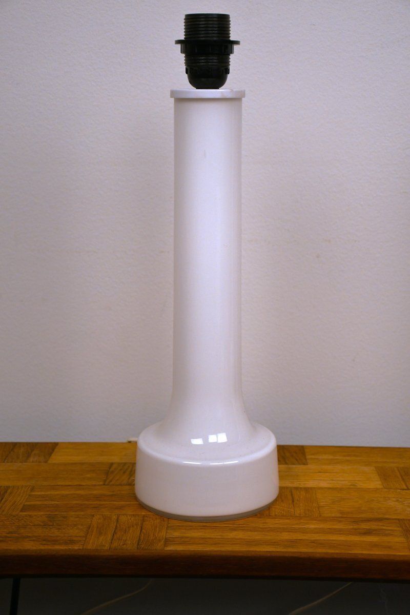 Large Swedish Art Glass Table Lamps From Bergboms, 1960s, Set Of 2 photo vintage