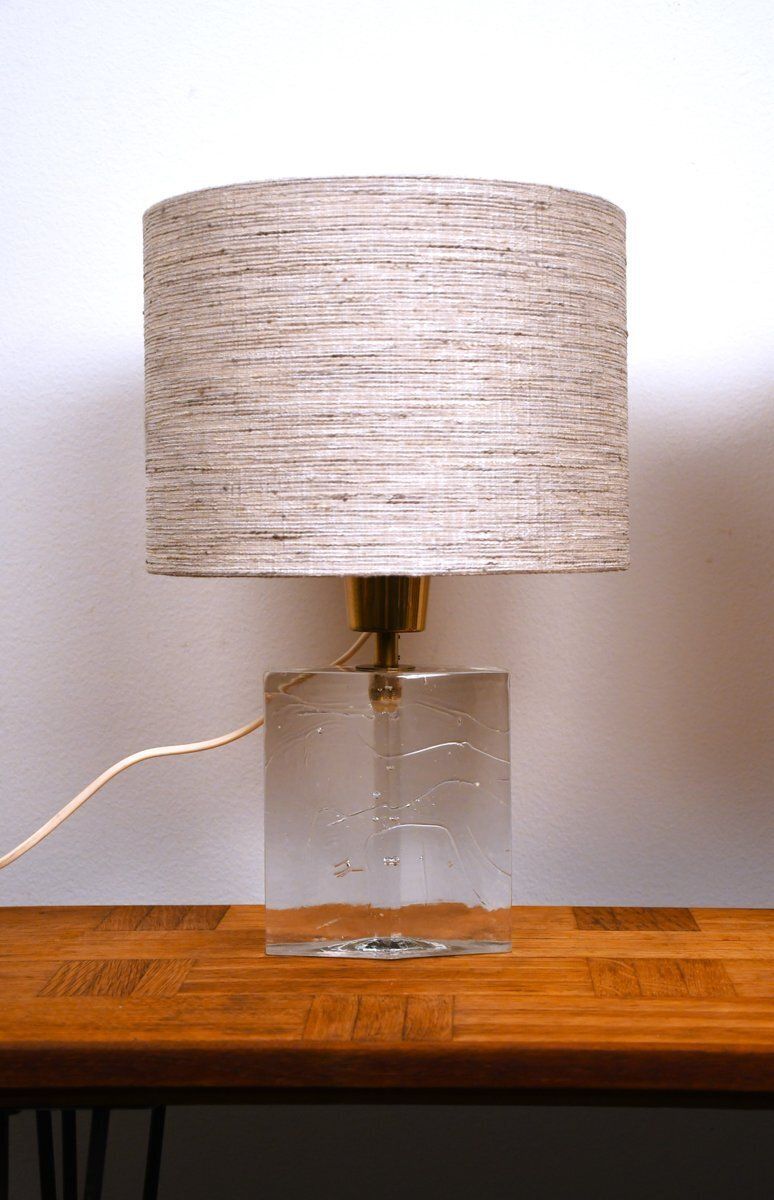 Vintage Finnish Art Glass Table Lamps By Timo Sarpaneva For Iittala, 1960s, Set Of 2 photo buy