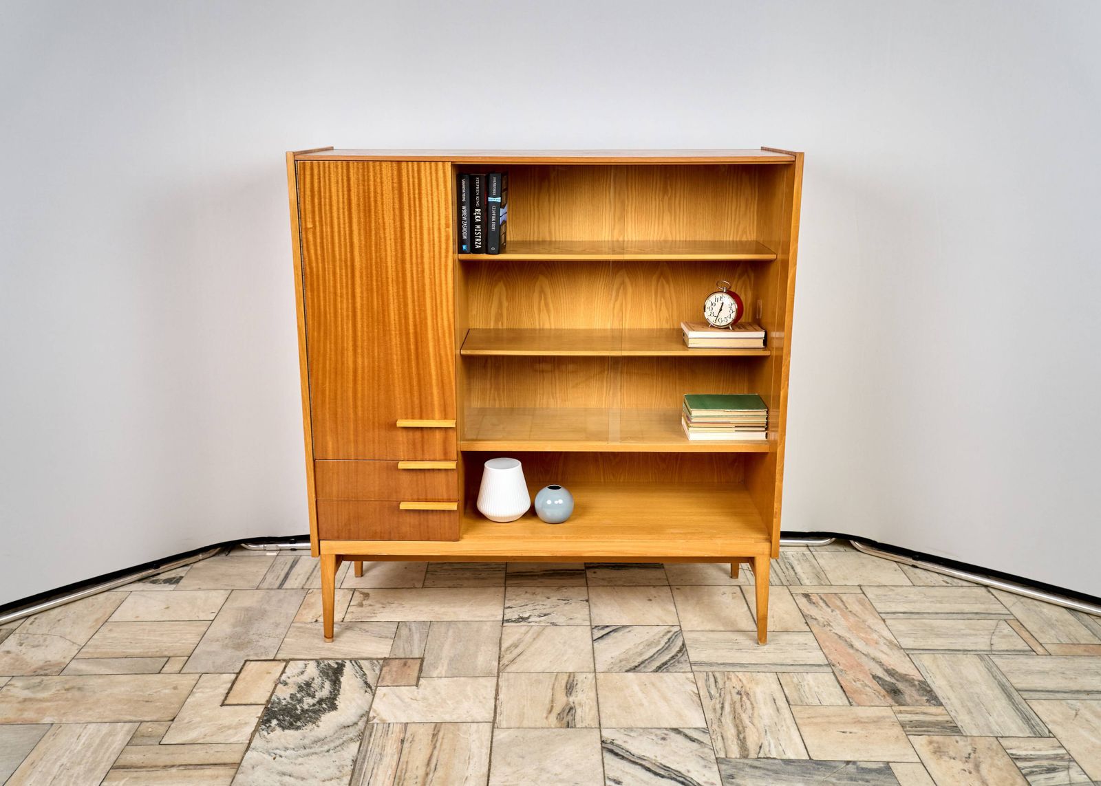 Furniture Vintage Display Cabinet By František Mezulánik For Up Závody, 1970s photo