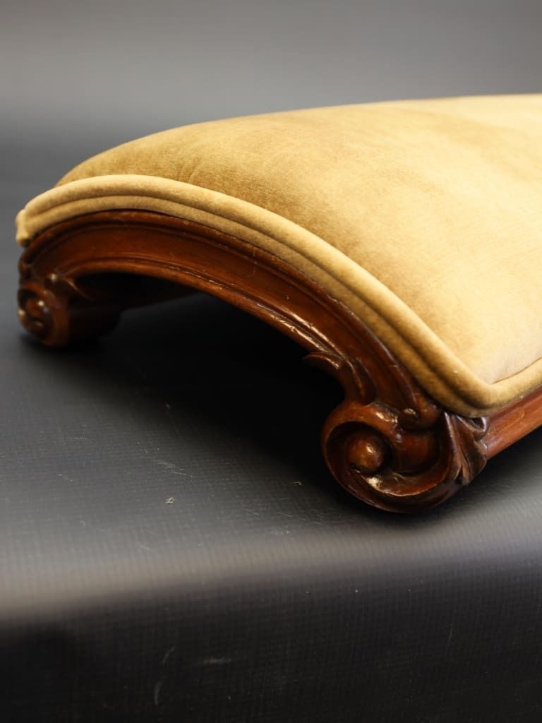 A Fine Victorian Mahogany Fireside Fendering Stool English, Circa 1860–1880 photo furniture