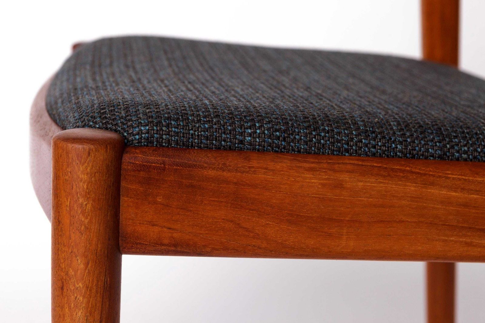 Set Of 6 Niels Koefoed “Ole” Dining Chairs, Danish Mid Century Teak Chairs 1970s, Koefoeds Hornslet Vintage Chairs photo buy