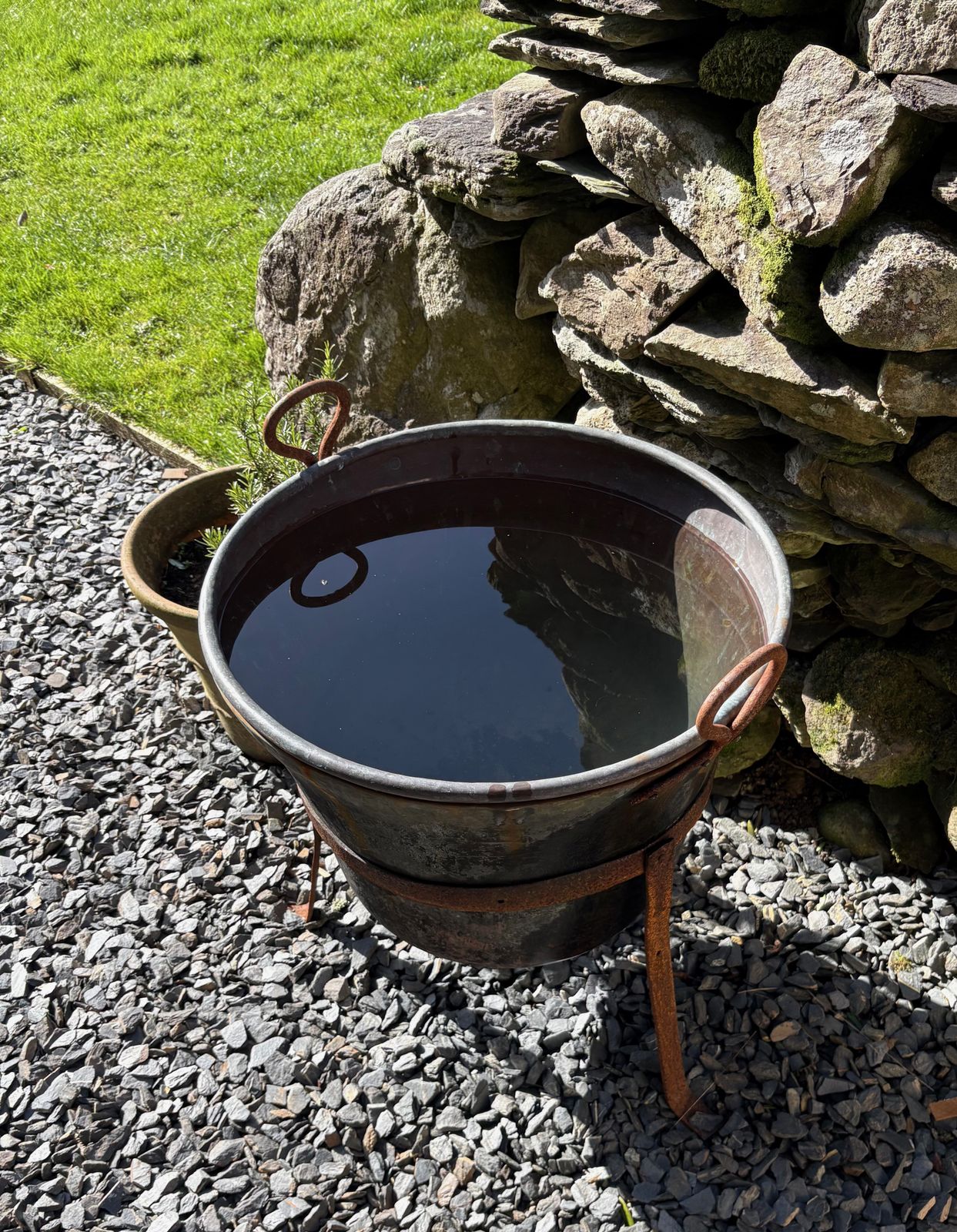 Hungarian Cauldron Cooking Pot With Stand