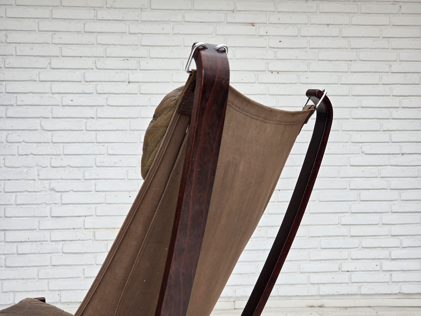 photo buy 1970s, Norwegian Design By Sigurd Ressel, Lounge Chair, Model "Falcon".