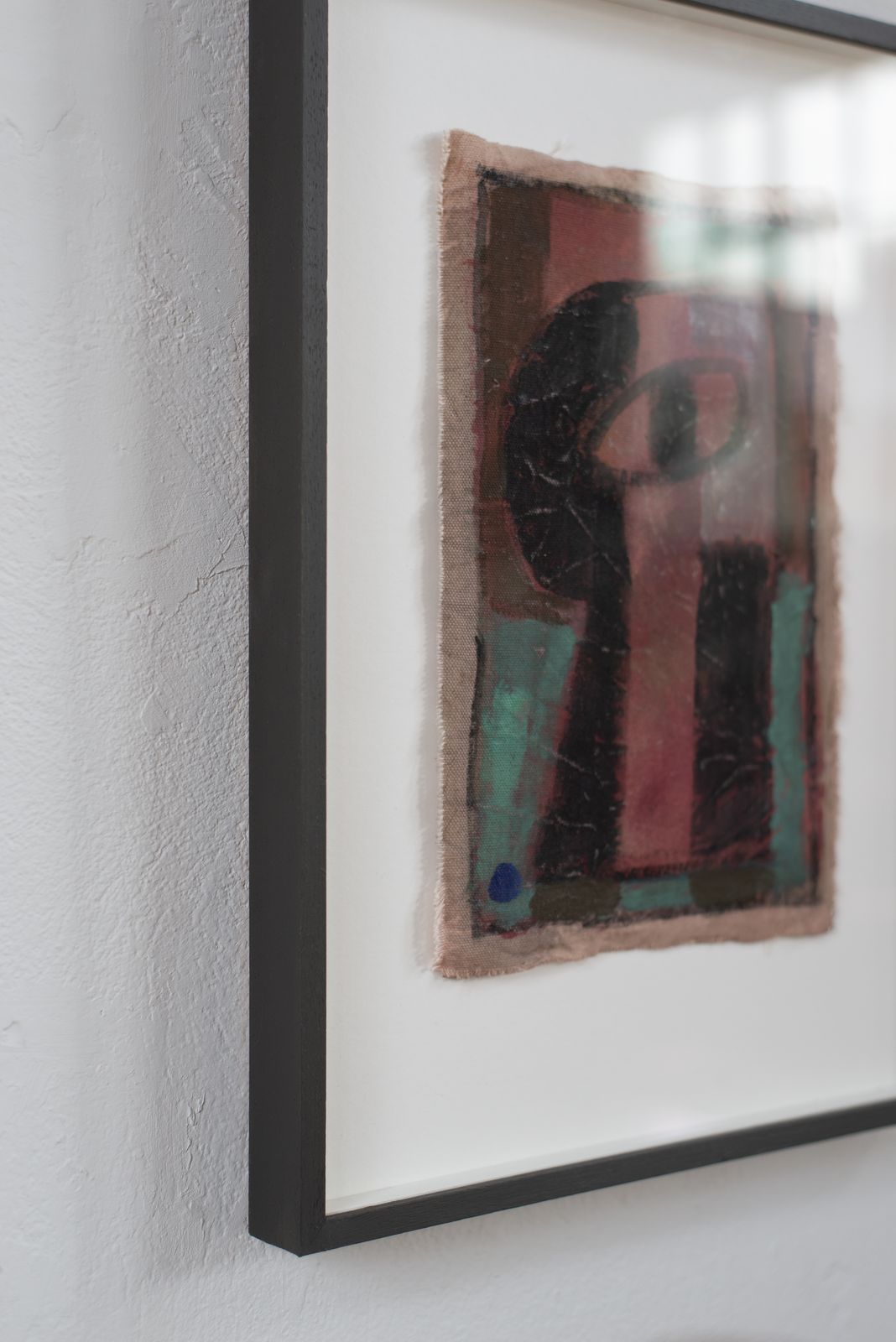 Abstract Figurative Painting On Canvas, Italy C1980 photo 534.0