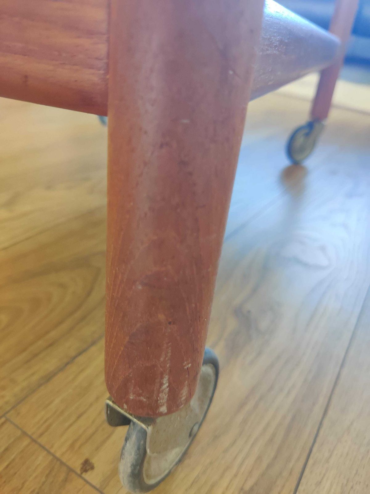 Vintage Hans J Wegner At 45 Teak Drinks Trolley, Andreas Tuck Mid Century Design 1950's Danish Made. Delivery Details Check Description. photo for sale