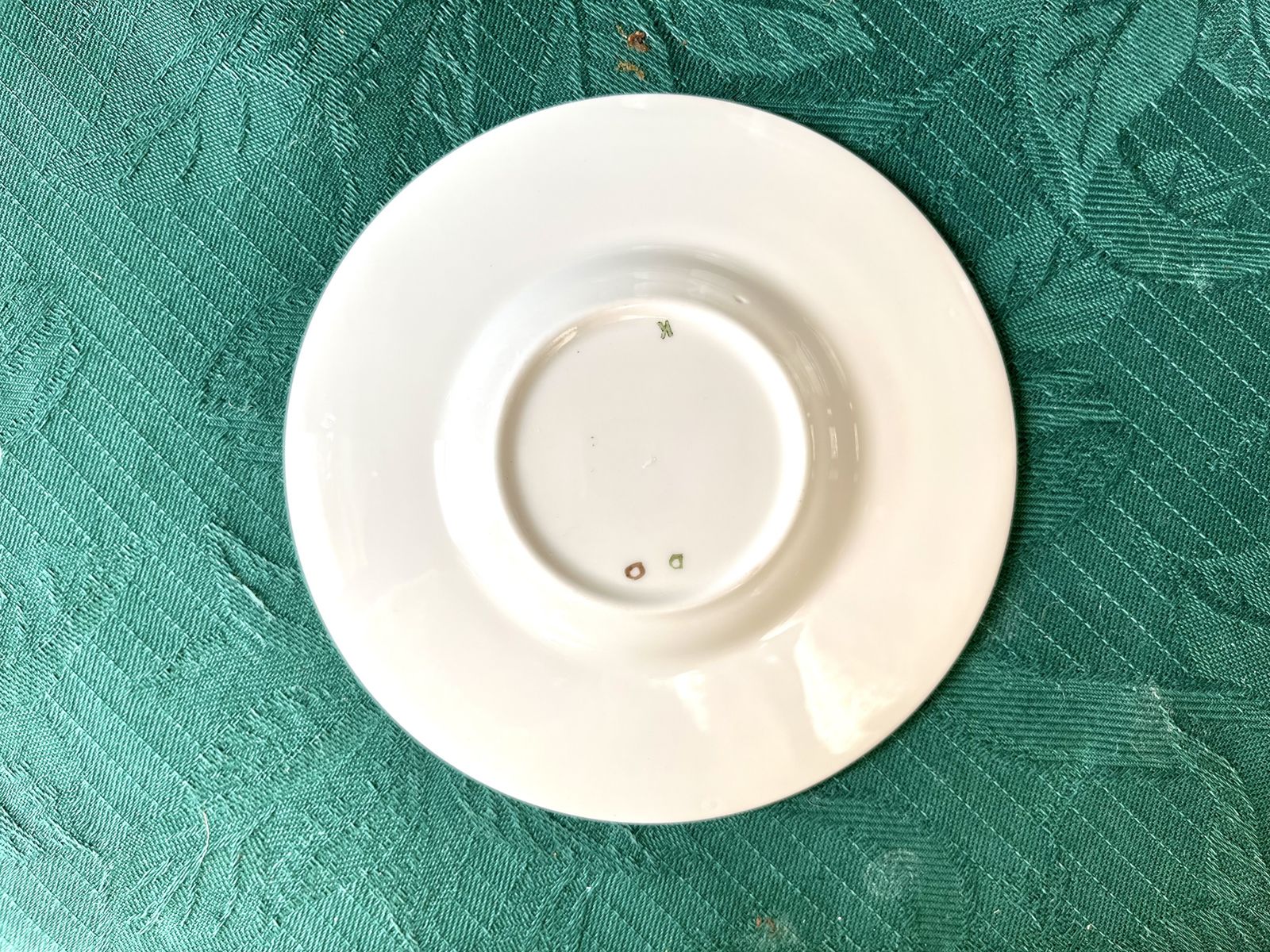 80.0 Mid Century Royal Doulton Steelite Anthemion Coffee Set X 6 photo