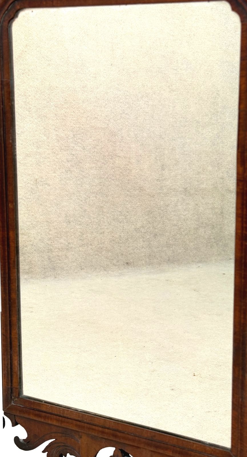 18th Century Georgian Walnut Wall Mirror (England, Circ 1760) photo 1295.0