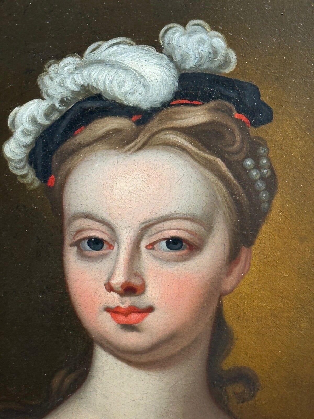 photo for sale Oil Portrait Lady Lucy Montagu Countess Of Guilford Circle John Vanderbank C1734