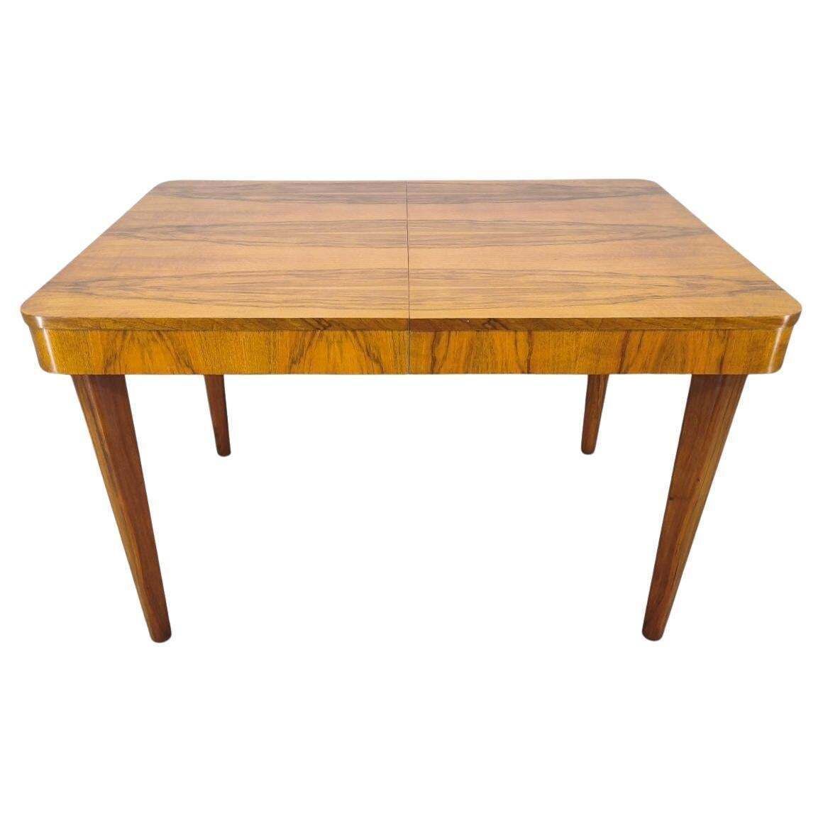 Mid Century Extendable Dining Table By Up Závody, Czechoslovakia 1950s