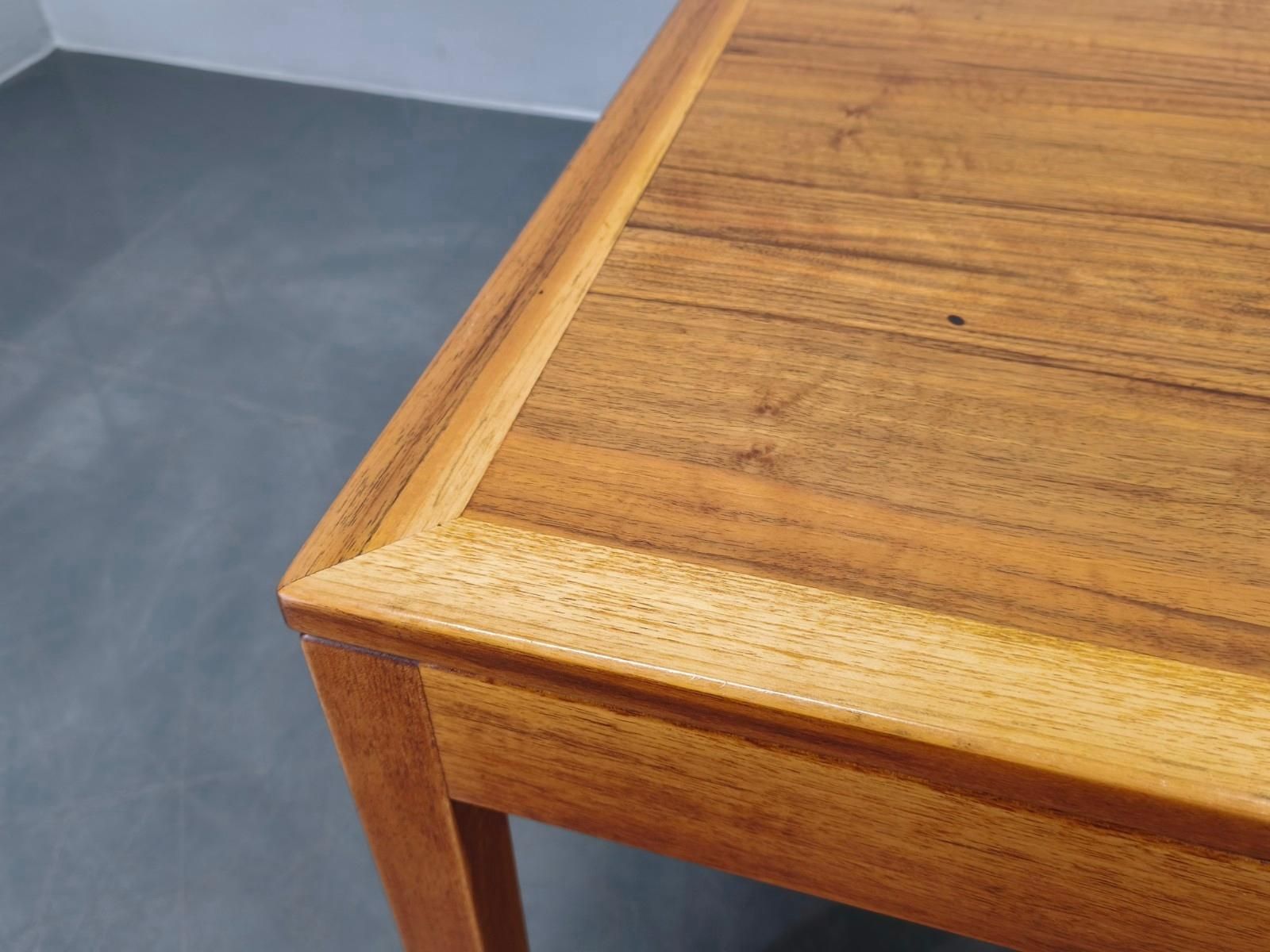 Danish Mid Century Teak Coffee Table, Furniture Makers Control, 1960s photo for sale