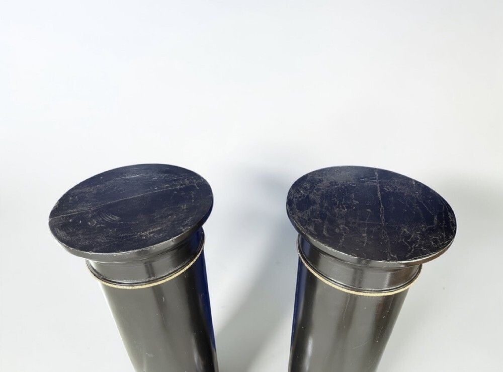 Quality Pair Of 19th Century Pedestals / Columns. photo furniture