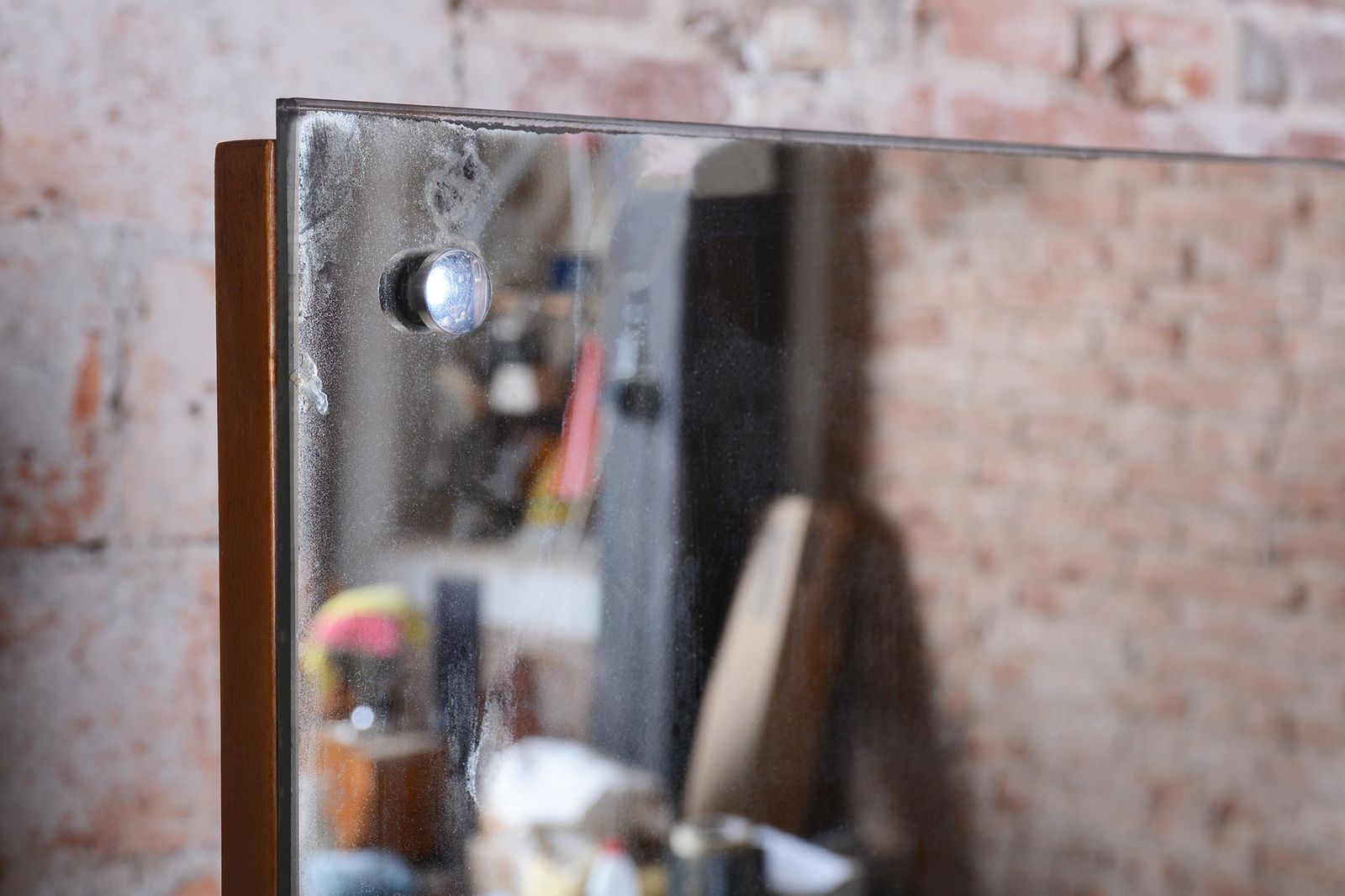 Home Decor Restored Art Deco Dressing Mirror, By J. Halabala, Up Zavody, Ash, Czech, 1930s photo