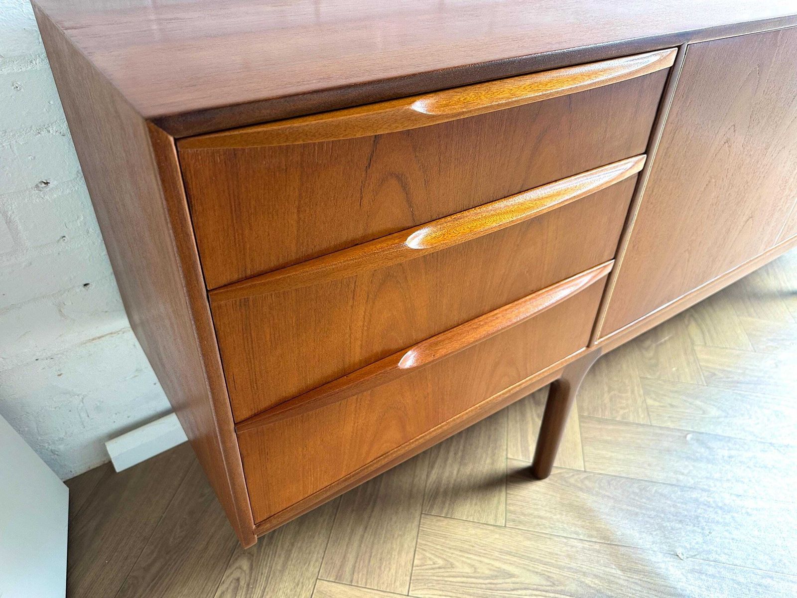 photo furniture McIntosh Of Kirkcaldy ‘Dunfermline’ 1960’s Teak Sideboard Refinished Mid Century