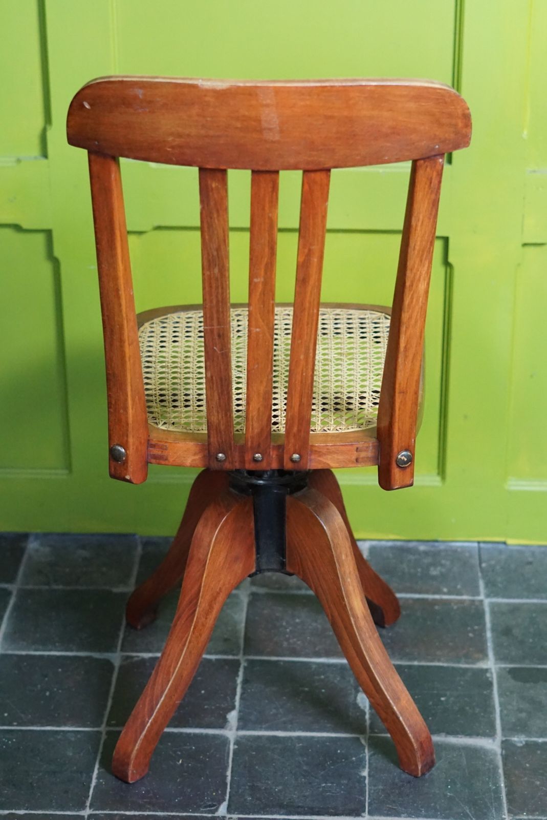 A French Swivel Office Chair, 1940s photo for sale